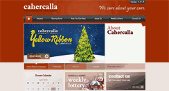 Desktop Screenshot of cahercalla.ie